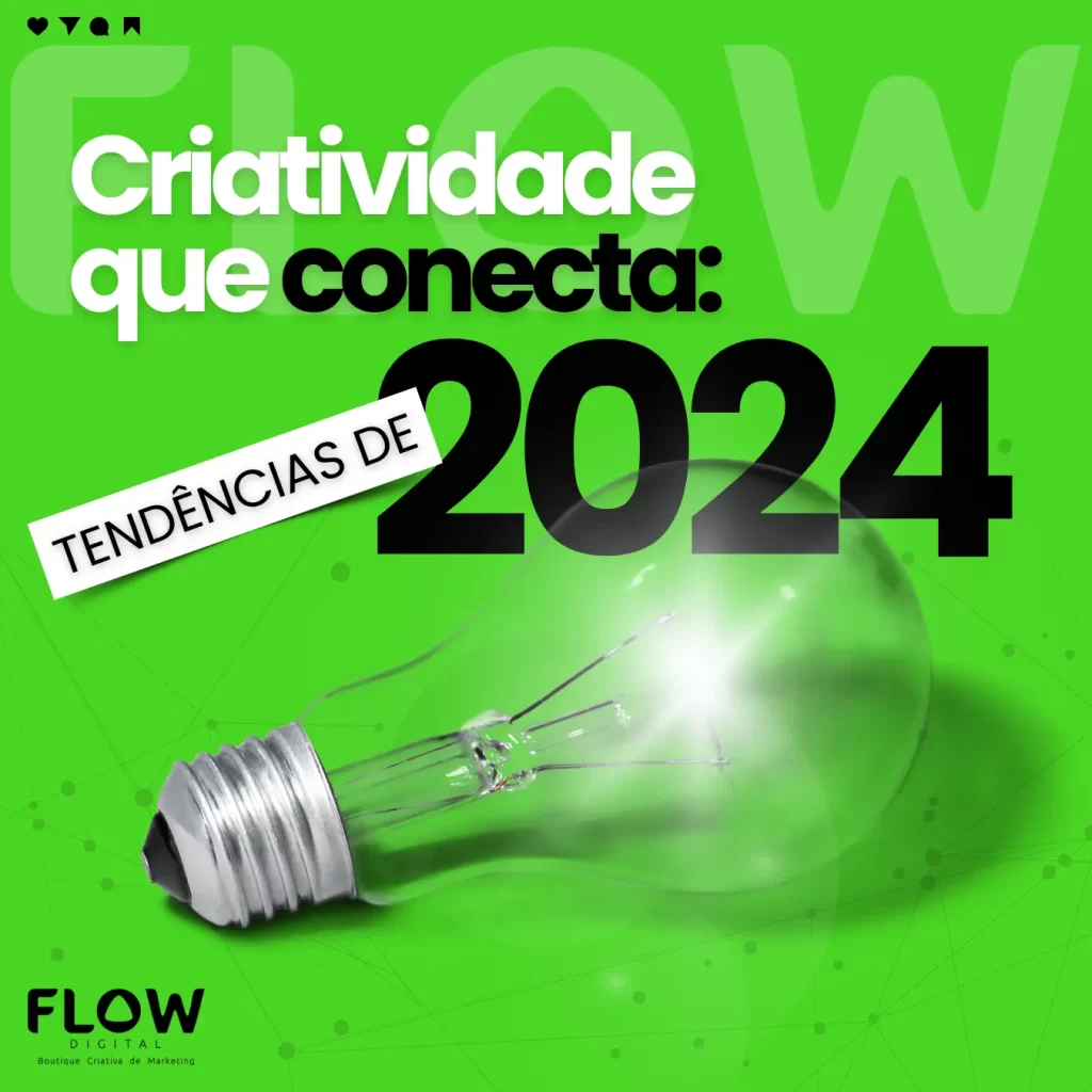 Capa para post blog "Criatividade que conecta: tendências de 2024"